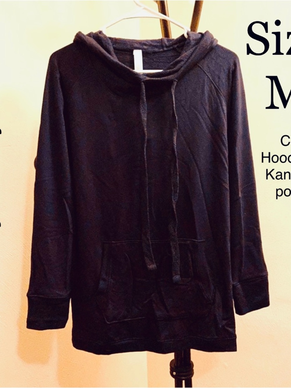 Hoodie Track Sweater Kangaroo Pocket Sweatshirt Top Fall Winter Trail